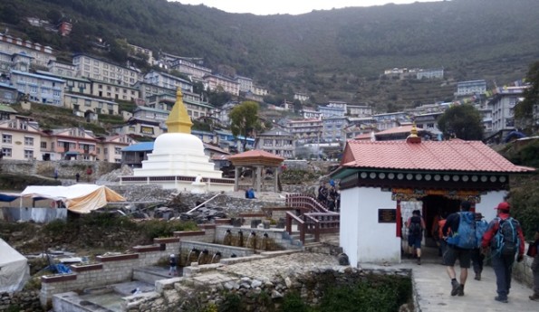 Scenic Tea Houses in Namche Bazzar